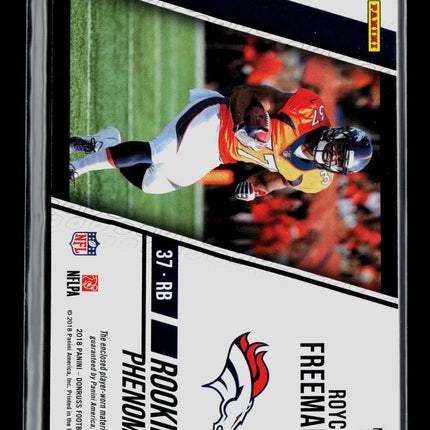 2018 Donruss Rookie Phenom Royce Freeman #23 Memorabilia Player-Worn jersey