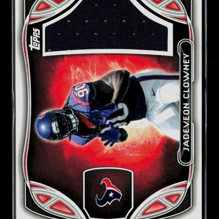 2014 Topps Football Jadeveon Clowney #RJR-JC Player-Worn Rookie Jumbo Jersey