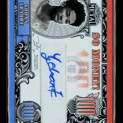 2022 Leaf Metal So Money! Yohan Traore #SM-YT1 2/10 Auto