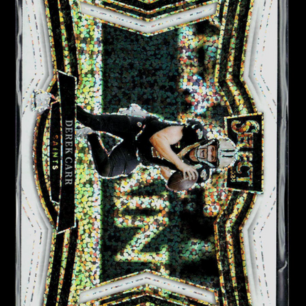2025 Panini Select Derek Carr #430 Field Level White Sparkle