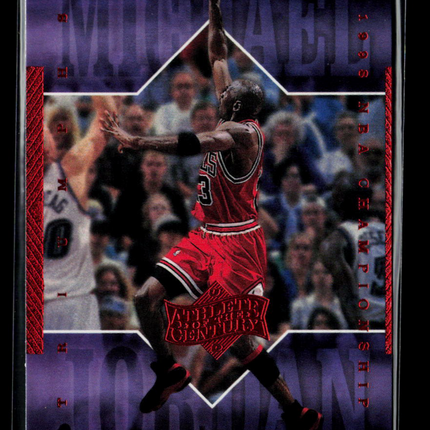 1999 Upper Deck Athlete of the Century Triumphs Michael Jordan #90