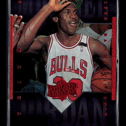 1999 Upper Deck Athlete of the Century Triumphs Michael Jordan #12