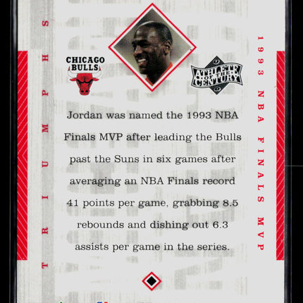 1999 Upper Deck Athlete of the Century Michael Jordan #66