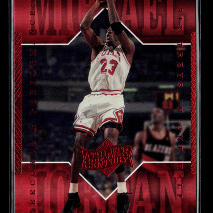 1999 Upper Deck Athlete of the Century Michael Jordan #35