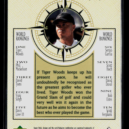 2002 Upper Deck New World Order Tiger Woods #61