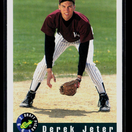 1992 Classic Draft Picks Derek Jeter #6