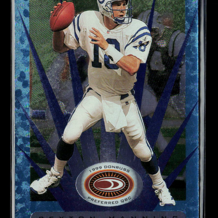 1999 Donruss Preferred QBC Peyton Manning #112
