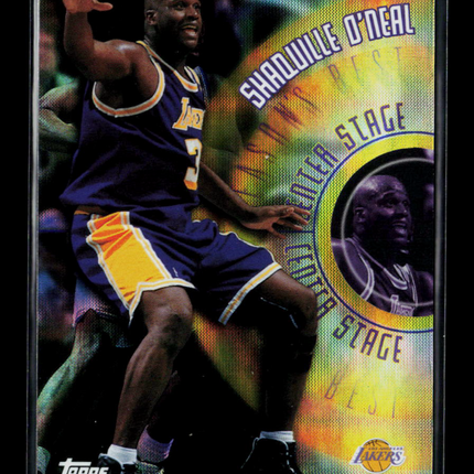 1999 Topps Season's Best Center Stage Shaquille O'Neal #SB2