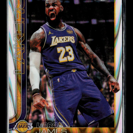 2026 Topps Chrome LeBron James #1 Raywave