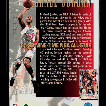 1994 Upper Deck Basketball Heroes Michael Jordan #41