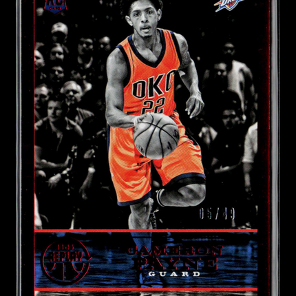 2015 Panini Replay Cameron Payne #42 RC 05/49