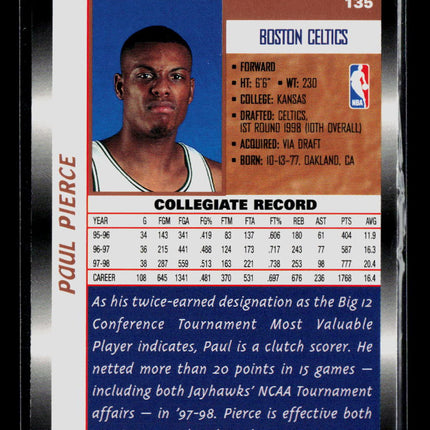 1999 Topps Paul Pierce #135