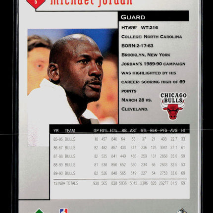1989 Upper Deck Black Diamond Michael Jordan #6