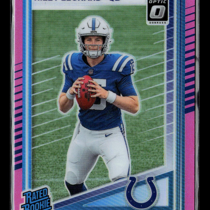 2025 Panini Donruss Optic Riley Leonard #341 Pink