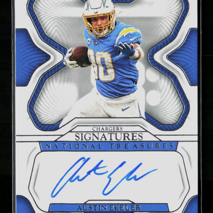 2023 Panini National Treasures Austin Ekeler #SIG-AEK 05/99 Auto