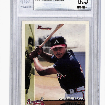 1999 Bowman Andruw Jones #23 BGS 8.5
