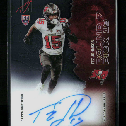 2025 Topps Signature Class Tez Johnson #RCCL-TJ RC Auto