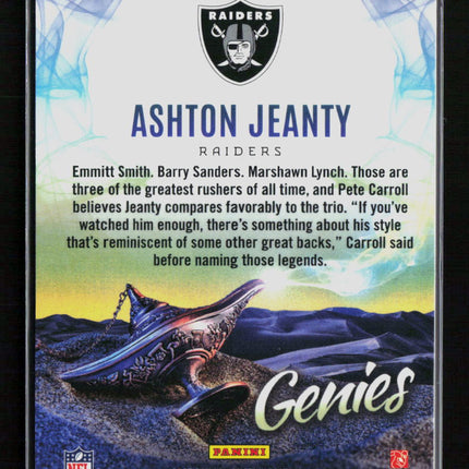 2025 Panini Phoenix Genies Ashton Jeanty #13 RC