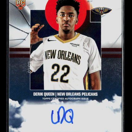 2025 Topps Contemporary Marks Derik Queen #CM-DQ RC Auto