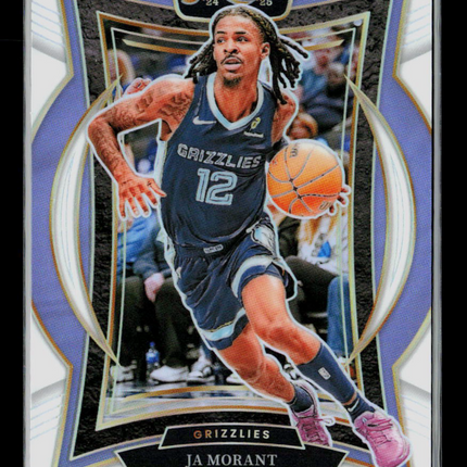 2025 Panini Select Basketball Ja Morant #60 Concourse White 149/149