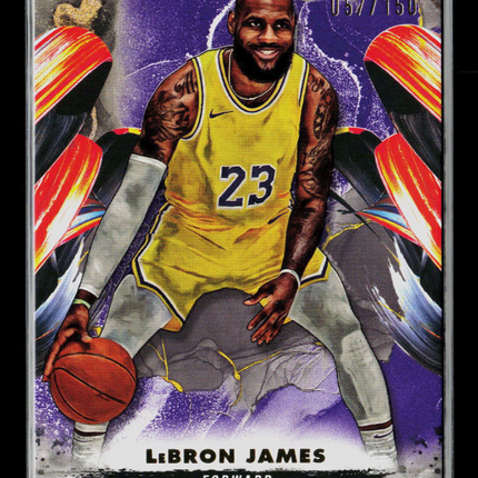 2025 Topps Inception LeBron James #70 057/150 Purple