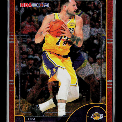 2026 Topps NBA Hoops Luka Doncic #8 Orange 22/25