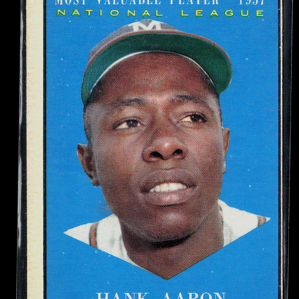 1961 Topps Hank Aaron #484