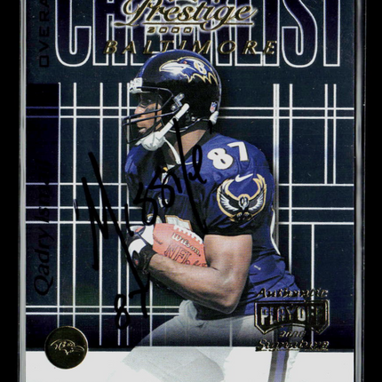 2000 Playoff Prestige Qadry Ismail #CL65 Auto