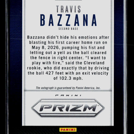 2026 Panini Prizm Travis Bazzana #TBS-TB RC Auto