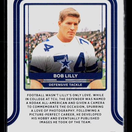2022 Panini Donruss Legends Series Bob Lilly #LS-2 Auto