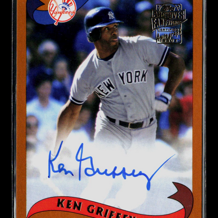2021 Topps Archives Fan Favorites Autographs Ken Griffey #FFA-KG Auto