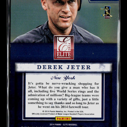 2014 Panini Donruss Elite Elite Series Derek Jeter #5 302/999