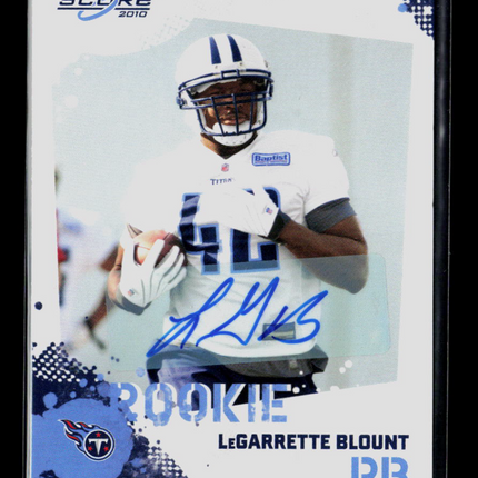 2010 Score LeGarrette Blount #367 Auto