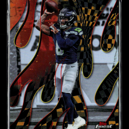 2025 Topps Finest Torchers Jalen Milroe #T-6 Refractor RC