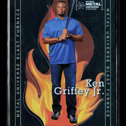 2021 SkyBox Metal Universe Champions Blast Furnace Ken Griffey Jr. #BF-22