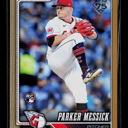 2026 Topps Series One Parker Messick #67 Gold RC /2026