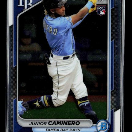 2024 Bowman Chrome Junior Caminero #56 RC