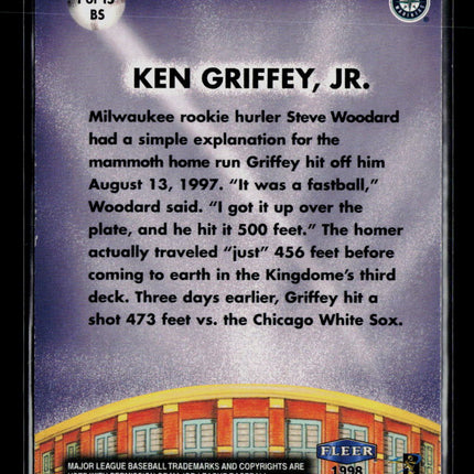 1997 Fleer Ultra Big Shots Ken Griffey Jr. #1