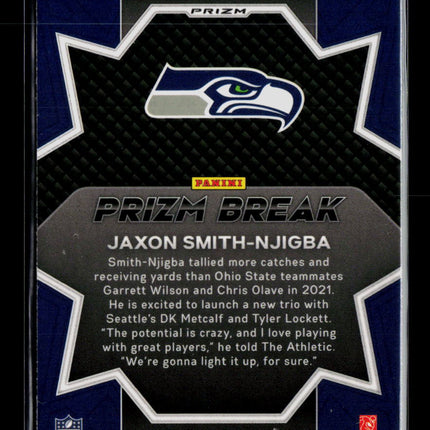 2023 Panini Prizm Prizm Break Jaxon Smith-Njigba #PB-2 Green