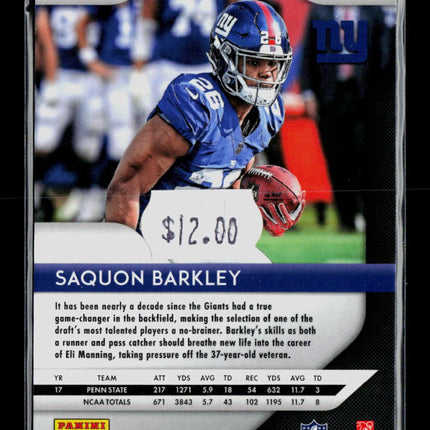 2018 Panini Prizm Saquon Barkley #202 RC