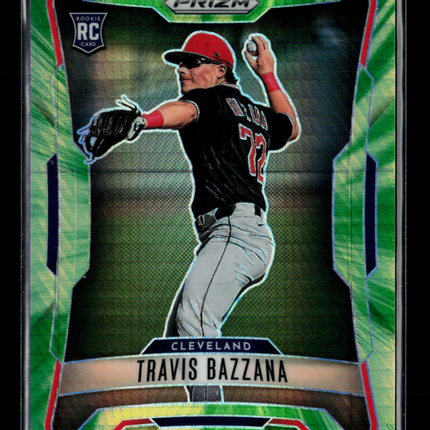 2026 Panini Prizm Travis Bazzana #72 Green Hyper /175 RC