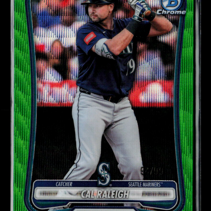2026 Bowman Chrome Cal Raleigh #86 Green /99