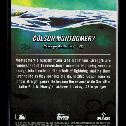 2026 Bowman Chrome It Came to the League Colson Montgomery #IT-11 RC