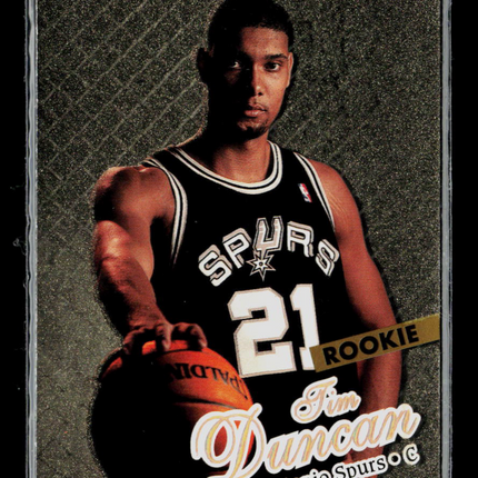 1997 Fleer Ultra Gold Medallion Tim Duncan #131G
