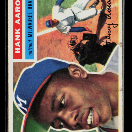 1956 Topps Hank Aaron #31