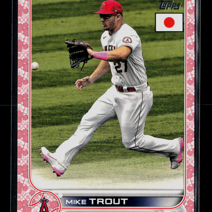 2022 Topps Japan Edition Mike Trout #200 Cherry Blossom