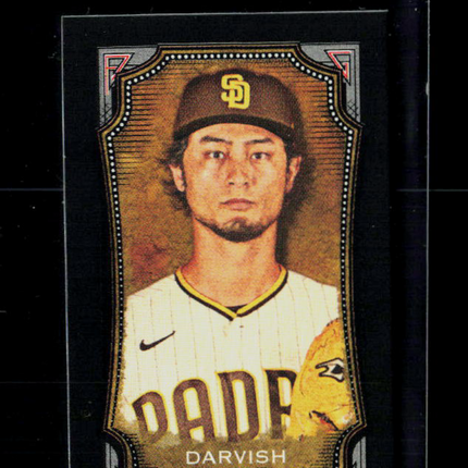 2024 Topps Allen & Ginter Yu Darvish #5 Mini Black Border
