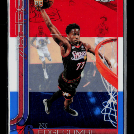 2026 Topps Chrome VJ Edgecombe #153 RC Red White Blue
