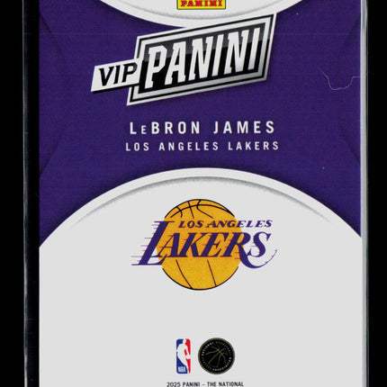2025 Panini National VIP LeBron James #12