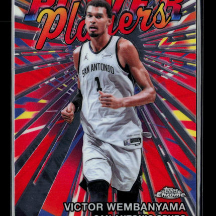 2026 Topps Chrome Power Players Victor Wembanyama #PP-5